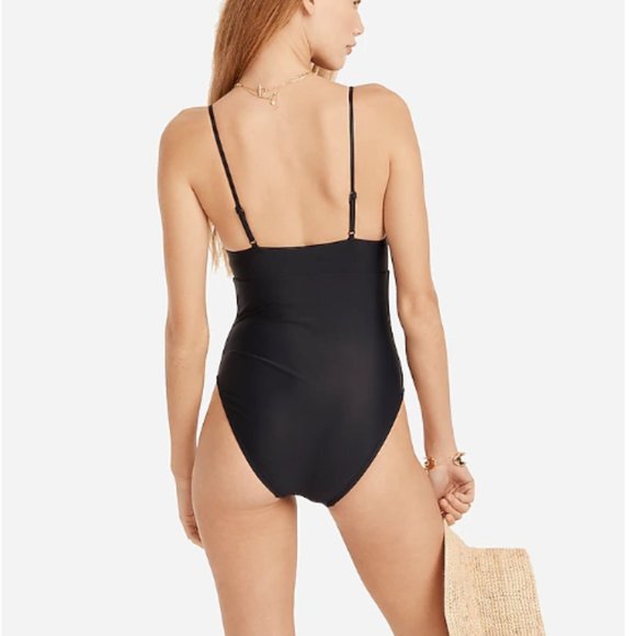 New With Tags J Crew One Piece Plunge Sizes 8 AND 10 Navy NWT - Picture 6 of 12
